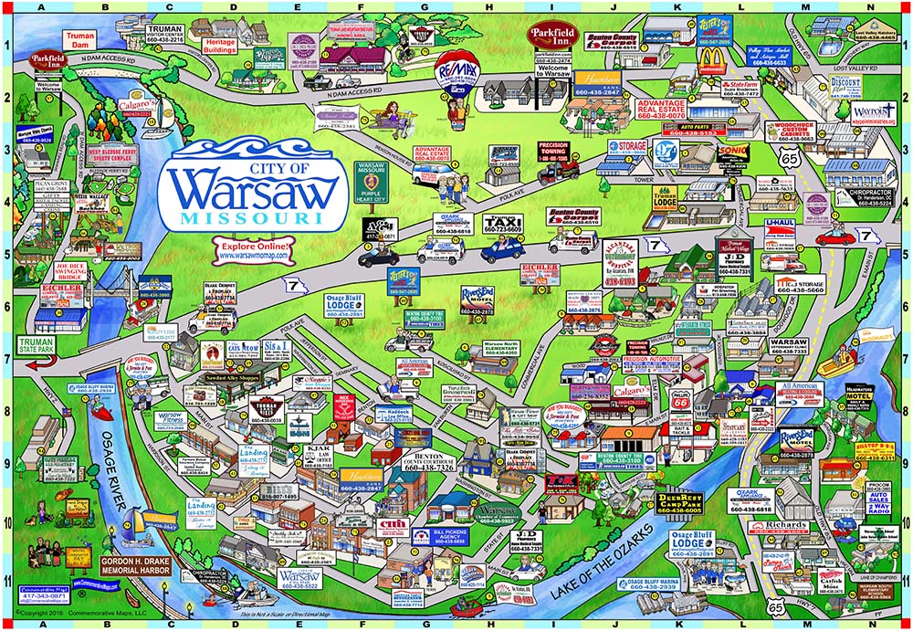 Warsaw Map